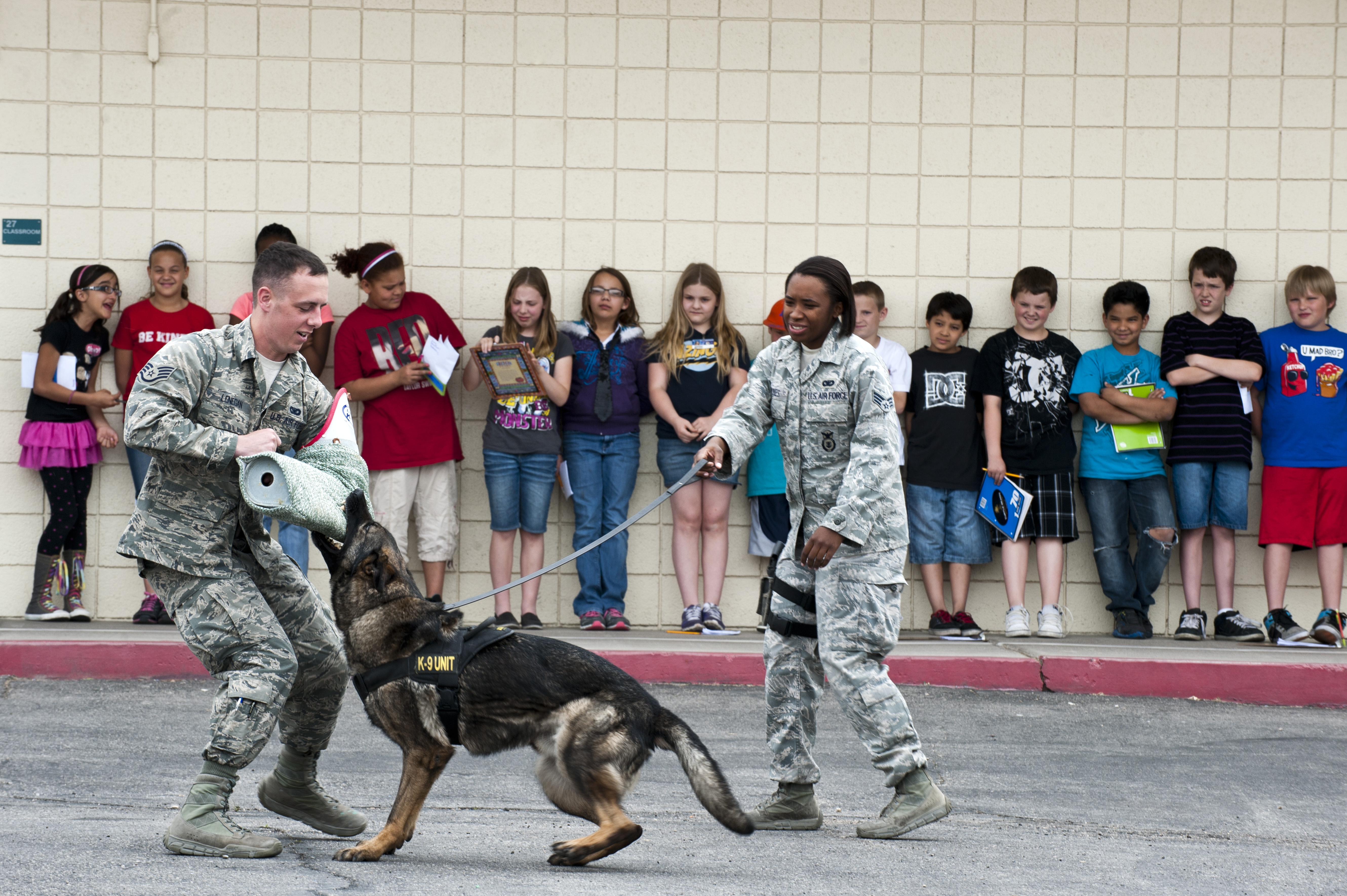 Nellis participates in Lomie Heard career day > Nellis Air Force Base