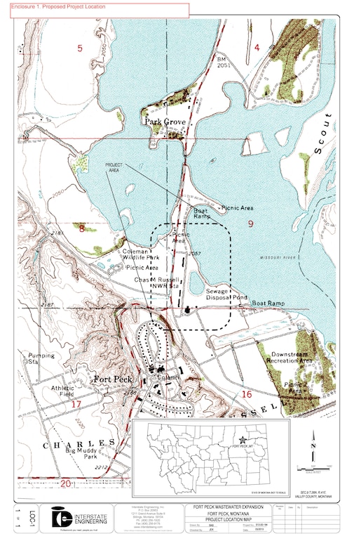 Fort Peck wastewater treatment facility expansion 