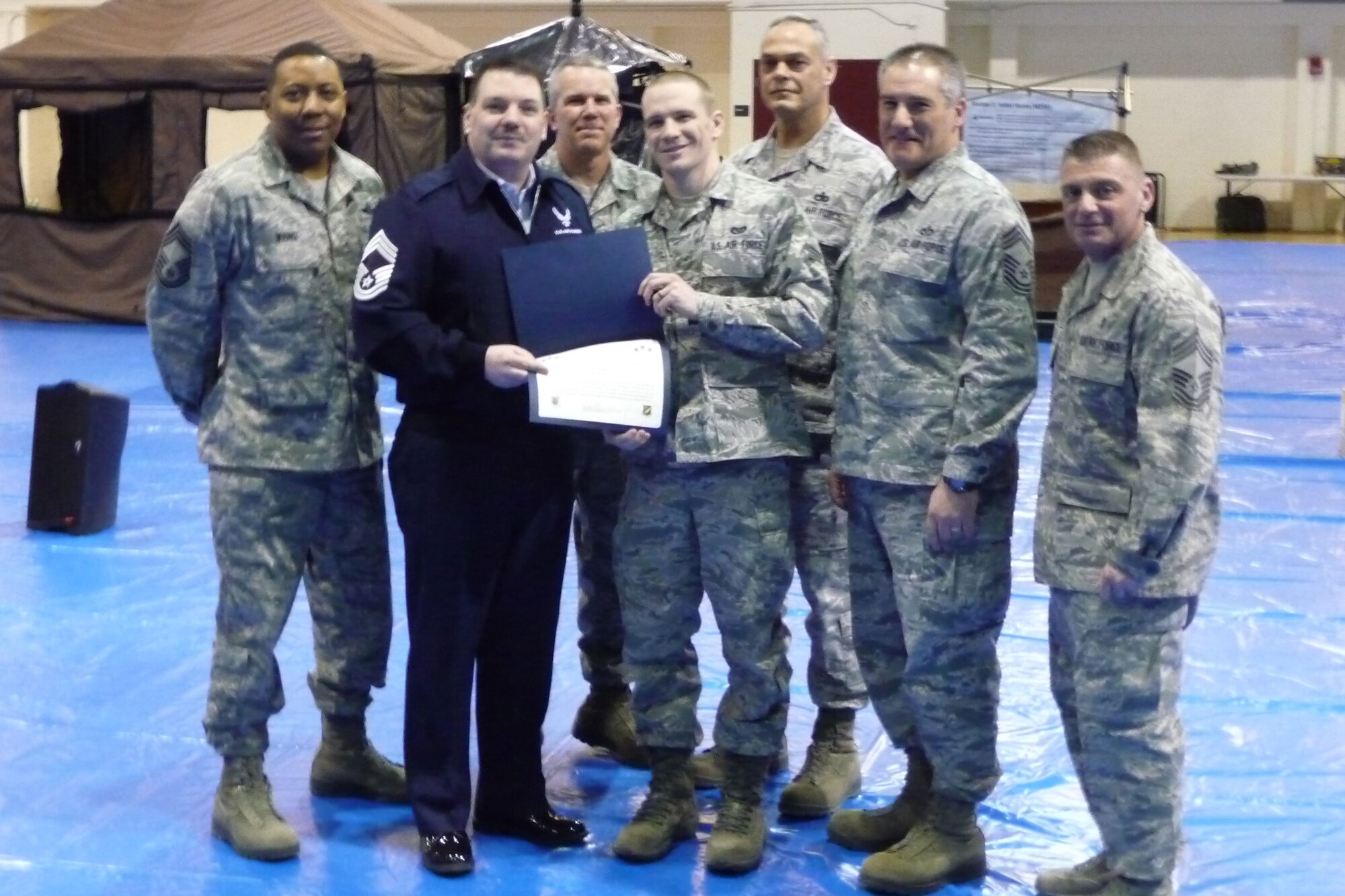 SrA Elijahu Dugger was selected as the Chief's Group Choice Award winner. 

