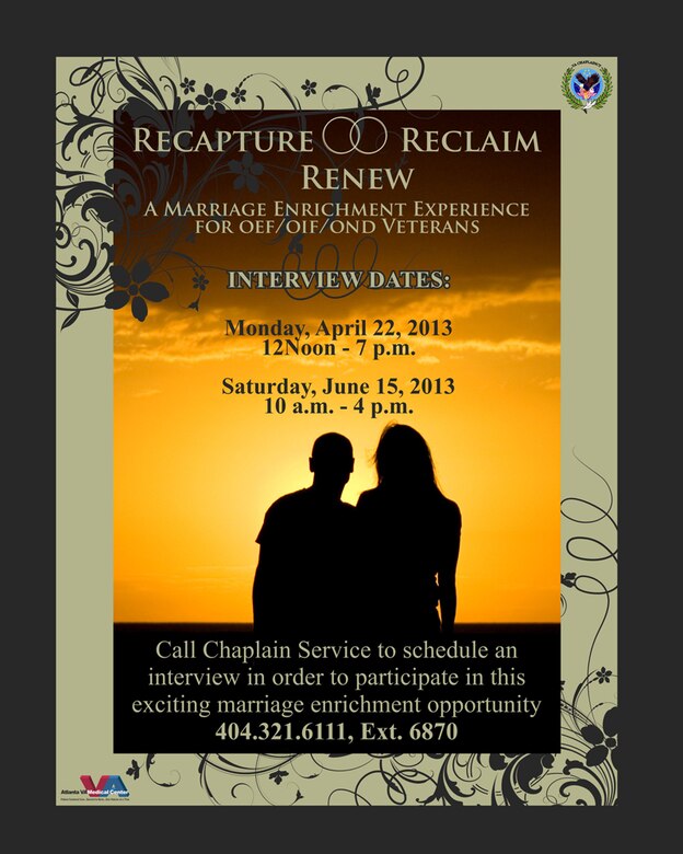 Va Offers Free Marriage Retreat Dobbins Air Reserve Base Article Display When will you get married?