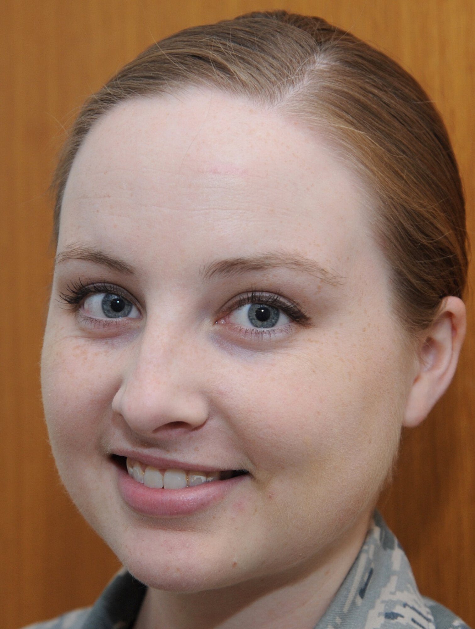 Airman 1st Class Lana Short, an aerospace medical technician with the 71st Medical Operations Squadron, was named the 71st Flying Training Wing Airman of the Month for March at Vance Air Force Base, Okla. (U.S. Air Force photo/ Senior Airman Frank Casciotta)