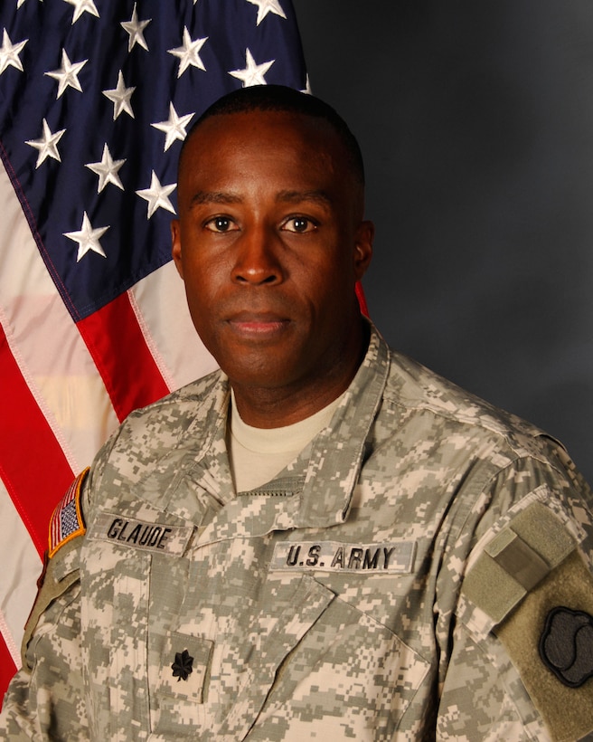 Army Lt. Col. Anthony G. Glaude brings experience as a noncommissioned ...