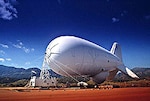 The Tethered Aerostat Radar System is a low-level surveillance system that uses aerostats as radar platforms. An aerostat is a lighter-than-air, inflatable, aerodynamic balloon filled with helium and air. The primary mission is to provide low-level radar surveillance along the southwest border of the United States and Mexico, the Straits of Florida and the Caribbean in support of federal agencies involved in the nation's drug interdiction program.