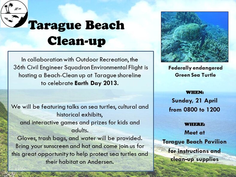 2013328- Tarague clean up