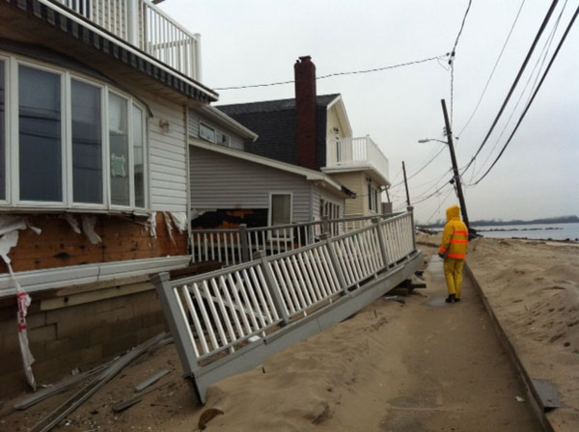 Recently a crew stationed at the AmeriCorps Pacific Region Campus at the former McClellan Air Force Base returned from New York and New Jersey where they helped clean up the mess left behind by Hurricane Sandy. [Photo Courtesy of AmeriCorps]