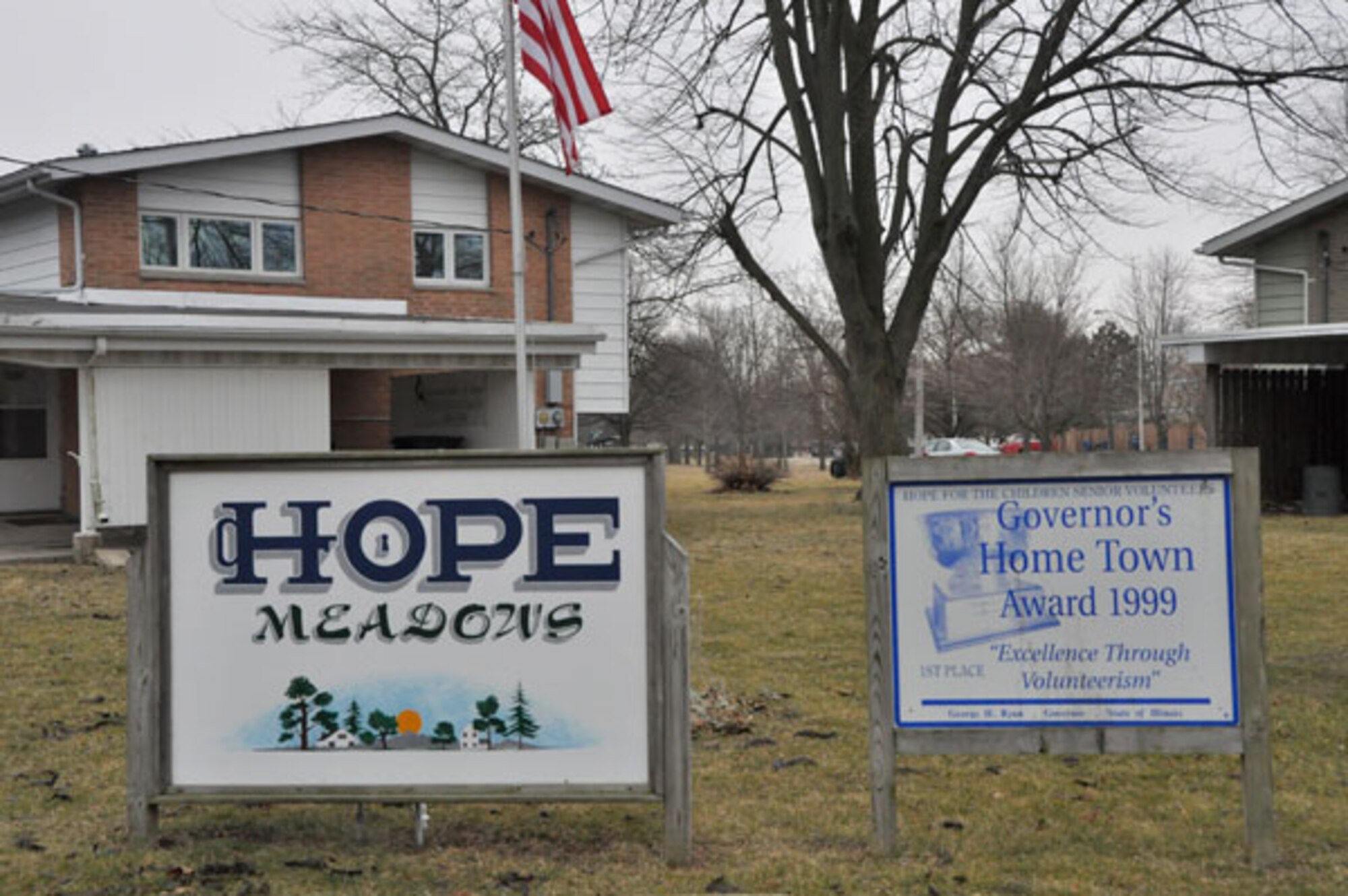 Located in a housing development that was once part of the Chanute Air Force Base, Generations of Hope at Hope Meadows is another great example of former base property being put to good use.  [Photo by: Scott Johnston]