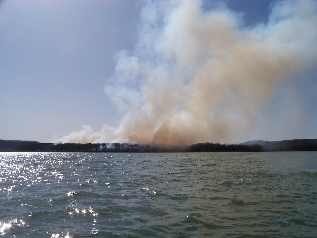 The Army Corps of Engineers Greers Ferry Project Office personnel in coordination with the Arkansas Forestry Commission and other state agencies will conduct prescribed burns in and around Greers Ferry Lake park areas when weather conditions are favorable during the next several months.