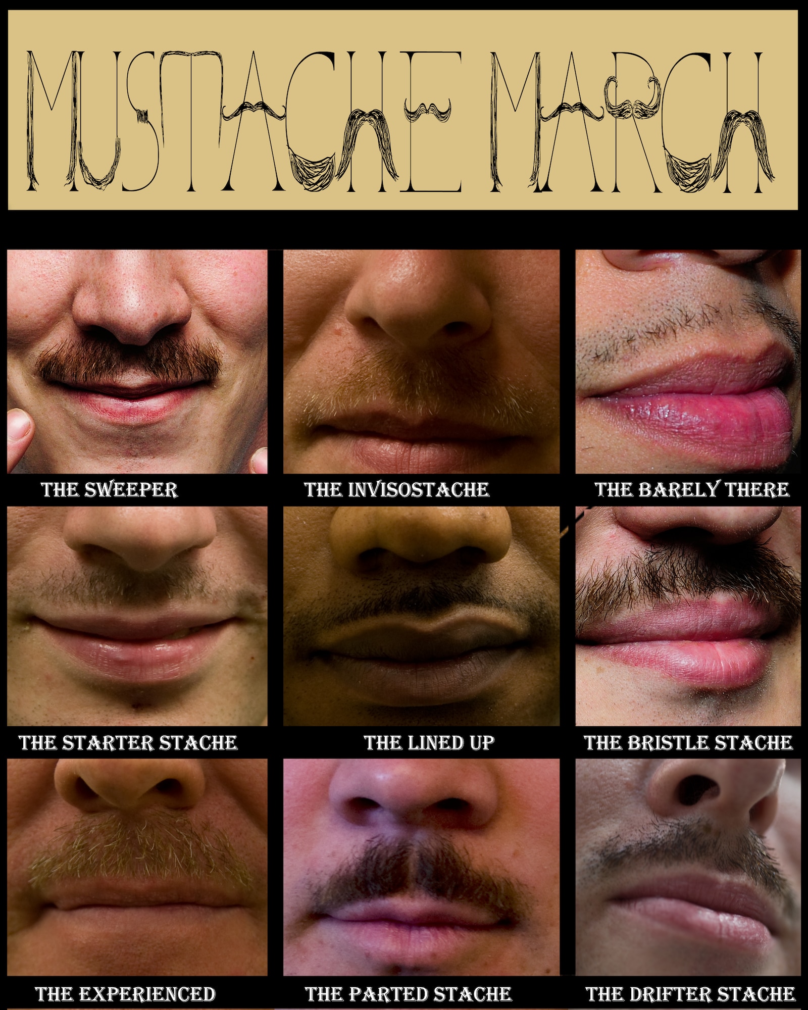 As April comes, must the mustaches go? > Hurlburt Field > Display