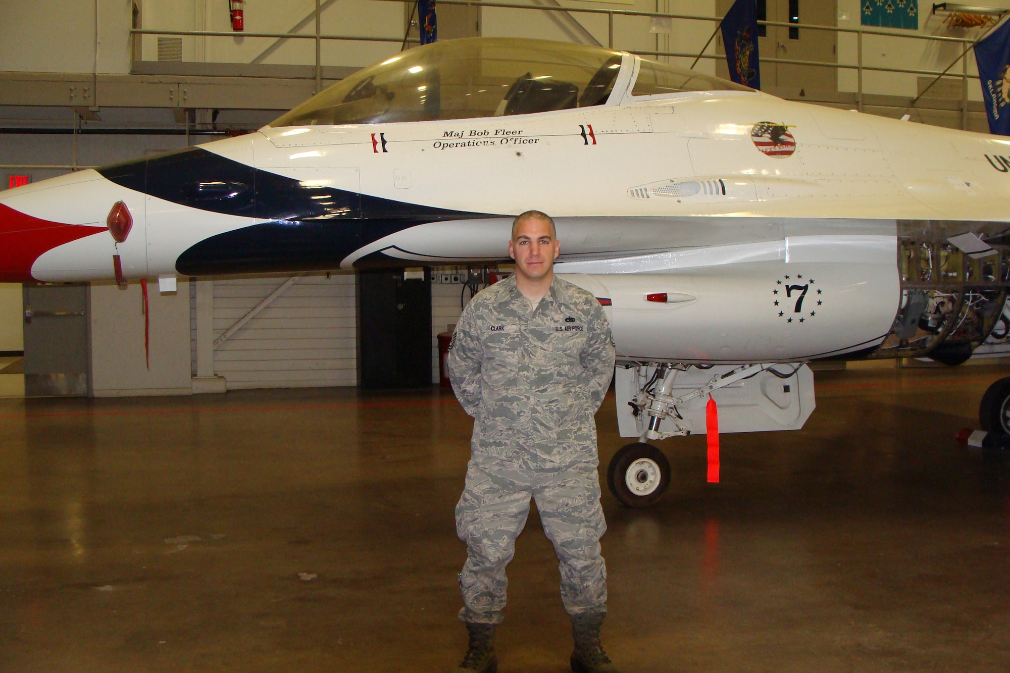 Tech. Sgt. Brian Clark finished the 364th Training Squadron's Electrical and Environmental Systems course with a 100 percent grade average March 29, 2013. The ACE award is the highest award given during technical training. (U.S. Air Force courtesy photo)