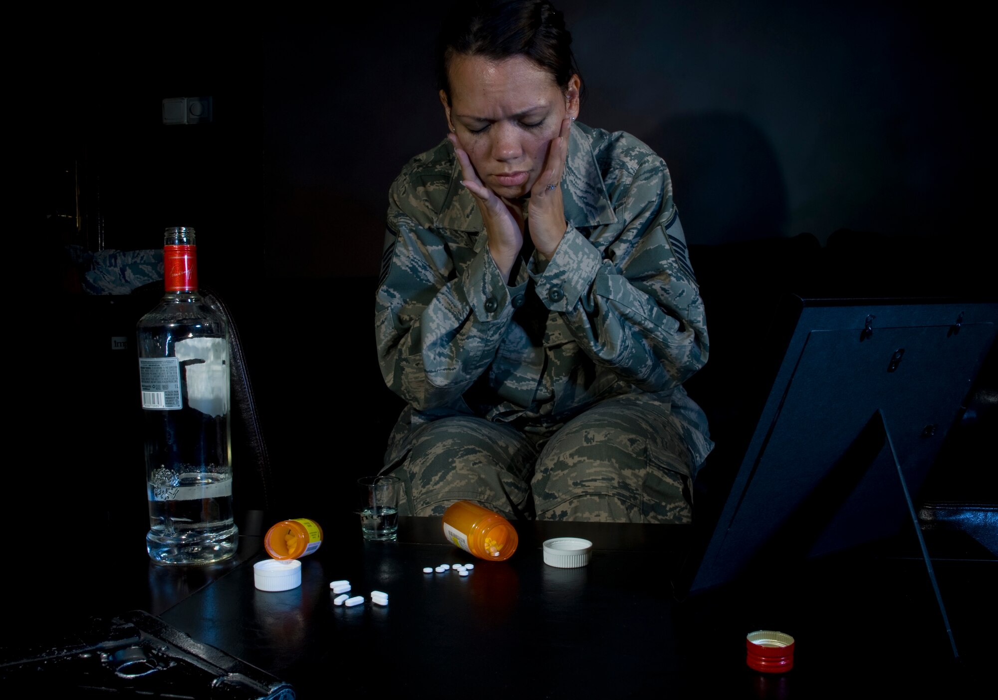 U.S. Air Forces in Europe leadership has called on every Airman to be a “sensor” – to be on the lookout for fellow Airmen who might be showing signs of suicidal intentions. All Airmen are encouraged to seek help for themselves or others by contacting mental health, a chaplain, a supervisor, first sergeant or commander. (U.S. Air Force photo by Staff Sgt. Eric Summers/Released)