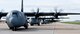 Twelve C-130Js from the 317th Airlift Group (AG), Dyess Air Force Base, Texas, taxi down the runway prior to participating in a joint force integration exercise April 25, 2013, at Dyess AFB. This first-of-its-kind exercise combined Dyess B-1s and C-130Js, Joint Terminal Attack Controllers from Nellis Air Force Base, Nev., and F/A-18 Hornets from Naval Air Station Fort Worth Joint Reserve Base, Texas, working together to clear and take an enemy-controlled airfield.  (U.S. Air Force photo by Airman 1st Class Charles Rivezzo/Released) 