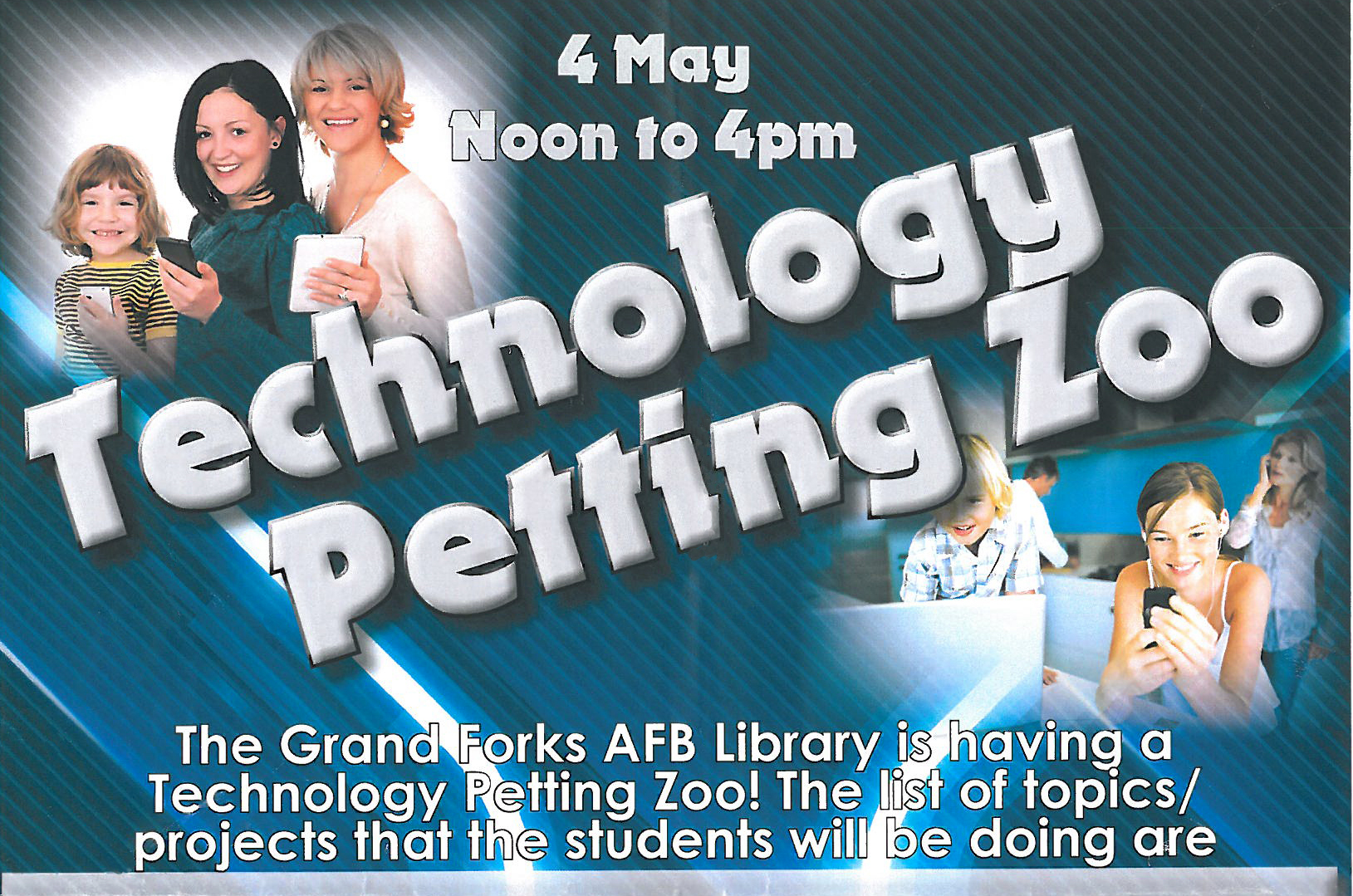Grand Forks AFB Library hosts Technology Petting Zoo > Grand Forks Air