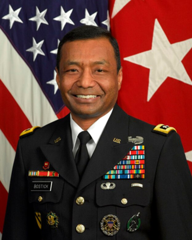 On May 22, 2012, Lieutenant General Thomas P. Bostick became the 53rd U.S. Army Chief of Engineers and Commanding General of the U.S. Army Corps of Engineers (USACE).  Lieutenant General Bostick serves as the senior military officer overseeing most of the Nation’s civil works infrastructure and military construction.  

