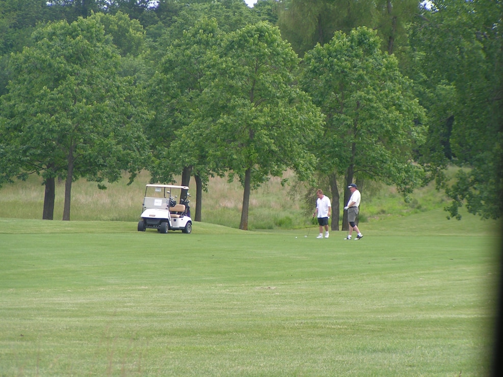 Golfing