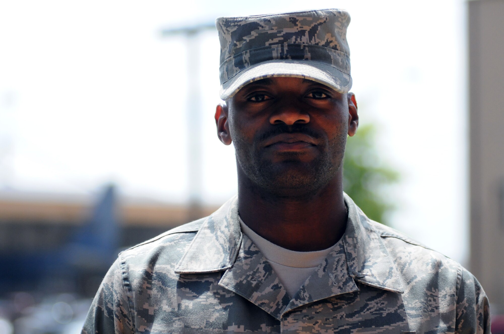 Say hello to the 459th Air Refueling Wing's newest Airman, Airman First Class Ibrahim Fornah. Airman Fornah joins the 459th Aeromedical Staging Squadron as an optometry specialist after completing Basic Military Training and technical school. The Sierra Leone native now lives in Lanham, Md., with his wife and children. He hopes to obtain a commission after earning a bachelor’s degree in cyber security. (U.S. Air Force photo/Tech. Sgt. Steve Lewis)