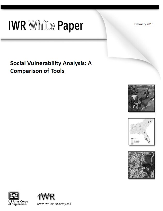 Social Vulnerability Analysis: A Comparison of Tools