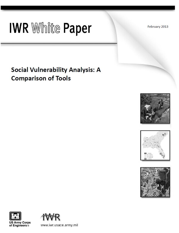Social Vulnerability Analysis: A Comparison of Tools