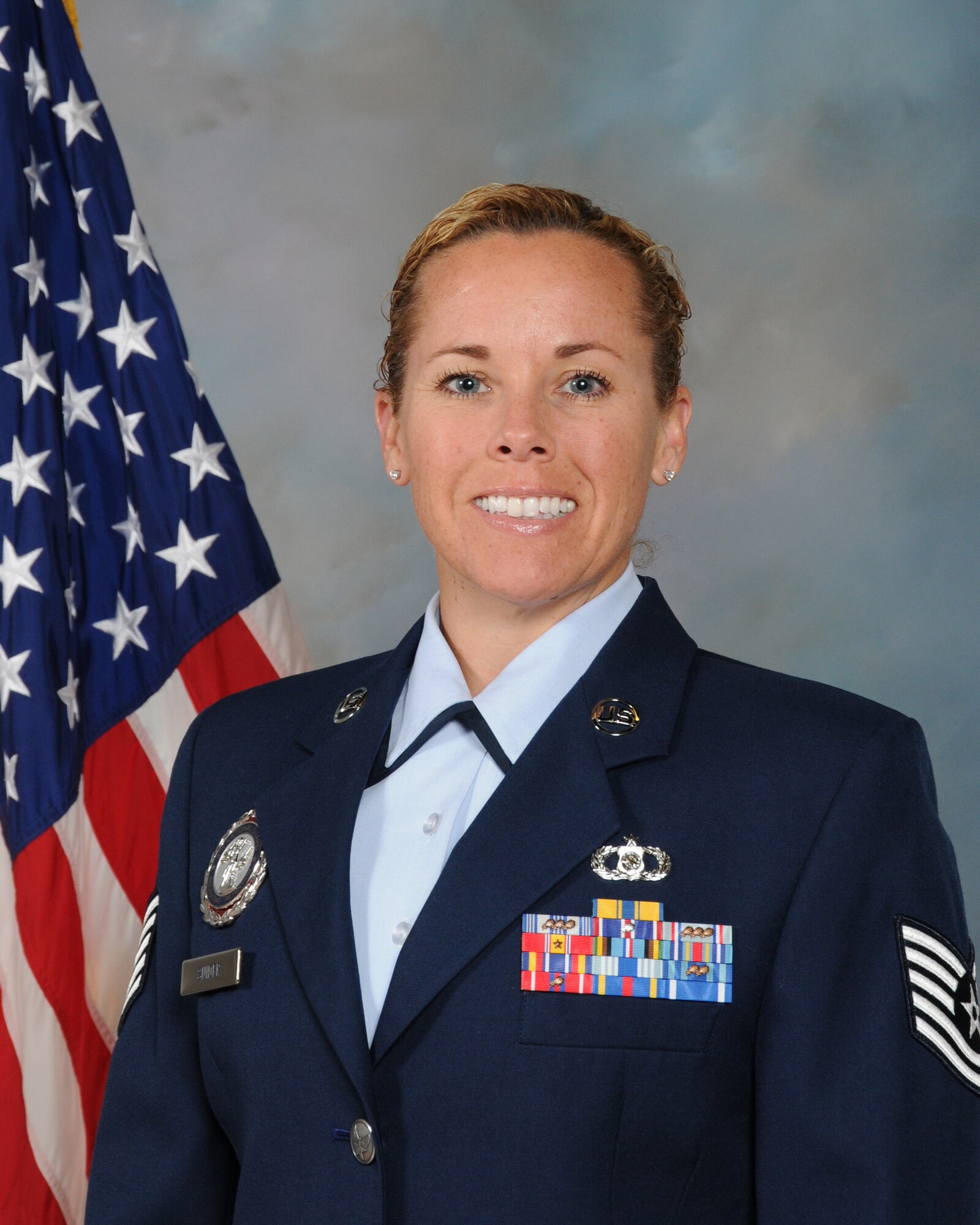 The 161st Air Refueling Wing welcomes new production recruiter Tech. Sgt. Jamie Snider. Sergeant Snider says she's blessed to be offered the recruiter position and feel that she is able to influence the future of the Air National Guard and the high caliber of people we hire. (U.S. Air National Guard photo by Master Sgt. Kelly Deitloff/Released)