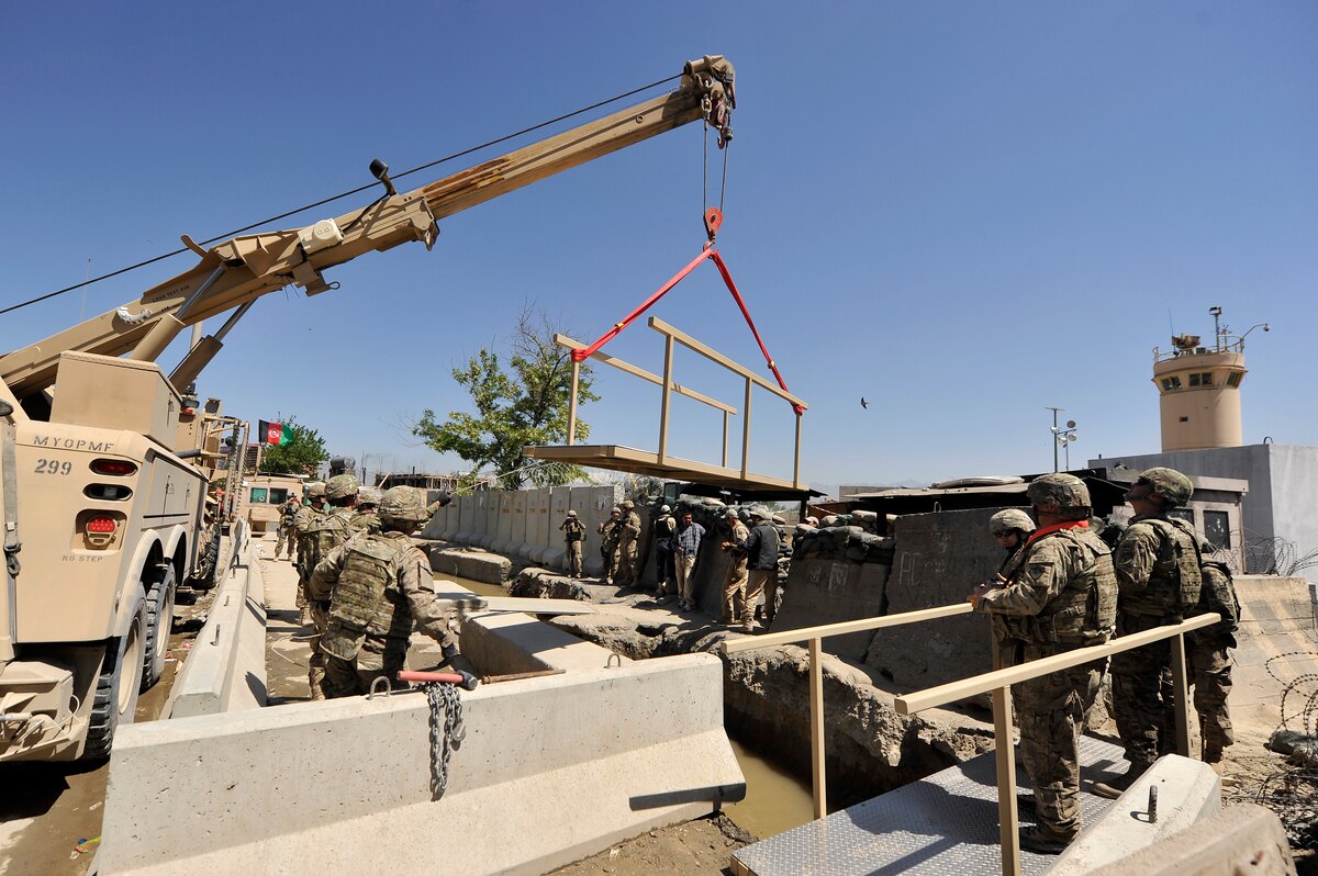 CE Airmen keep Afghans safe with new bridges > Air Force > Article Display