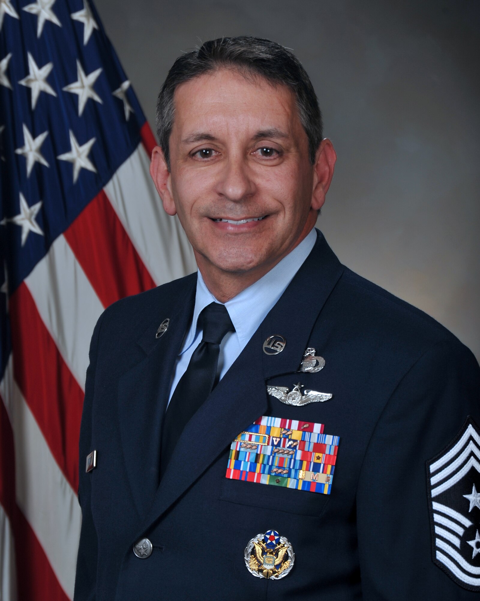 Chief Master Sgt. Carmen Madia, 419th Fighter Wing command chief (U.S. Air Force photo)