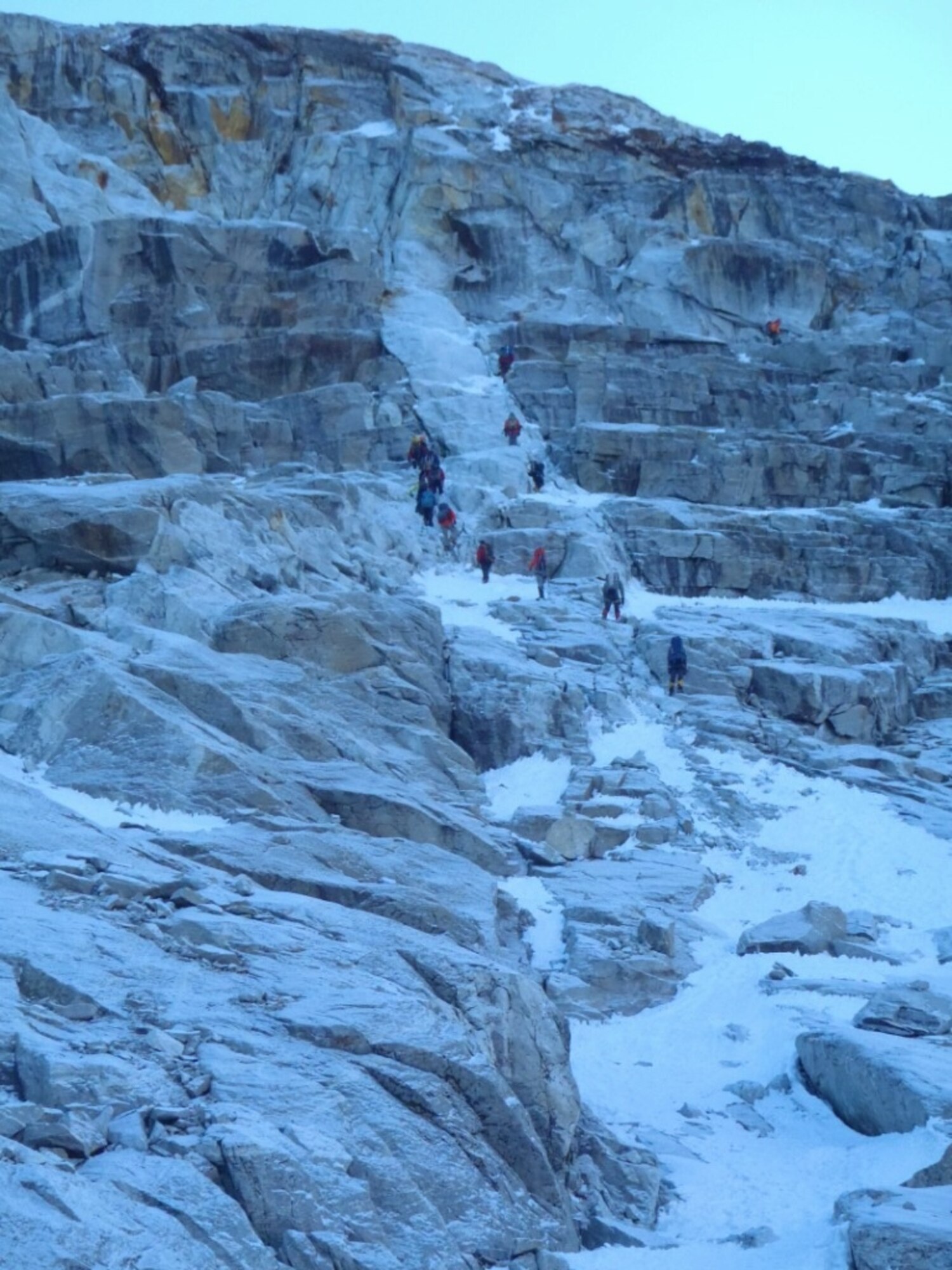 Lobuche Climb (photo courtesy of USAF 7 Summits Team)