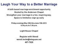 Laugh Your Way to a Better Marriage