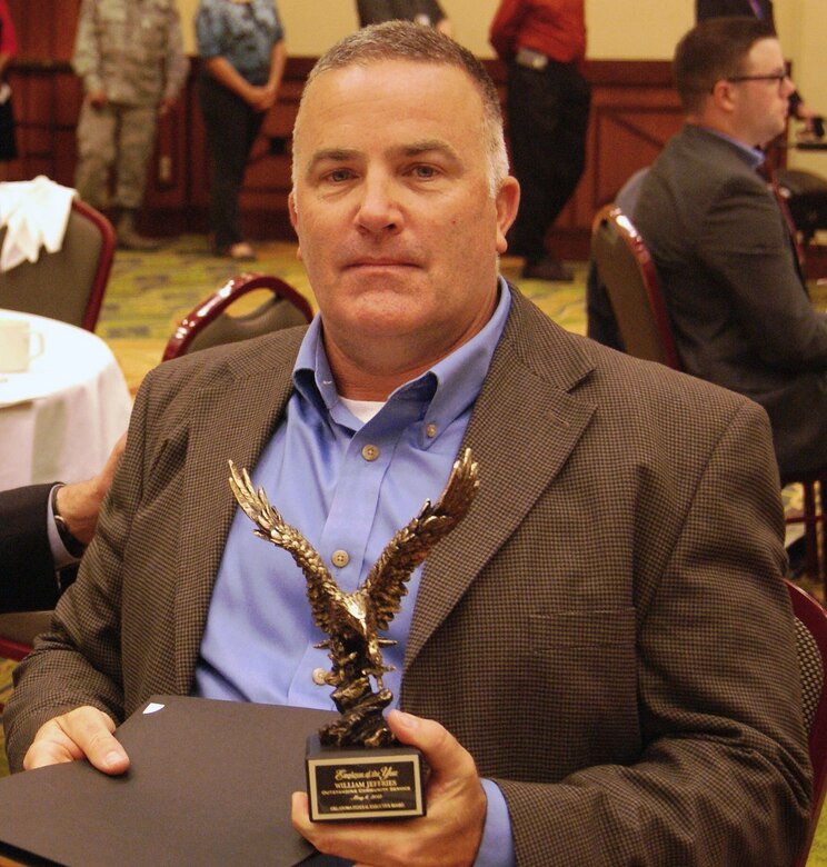 Corps employee presented Oustanding Community Service