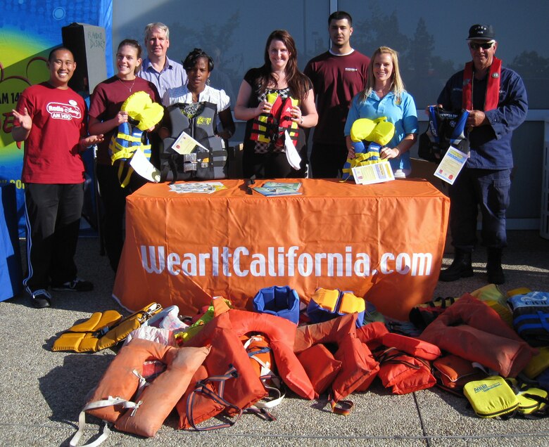 If your life jacket is ill-fitting, ripped, bleached out or just old and ugly, exchange it for a brand new U.S. Coast Guard-approved type III life jacket during the Life Jacket Trade-in, May 24, at select U.S. Army Corps of Engineer parks in the Sacramento District and other locations throughout the state. This event is sponsored by the California Department of Boating and Waterways. (Photo courtesy California Department of Boating and Waterways)