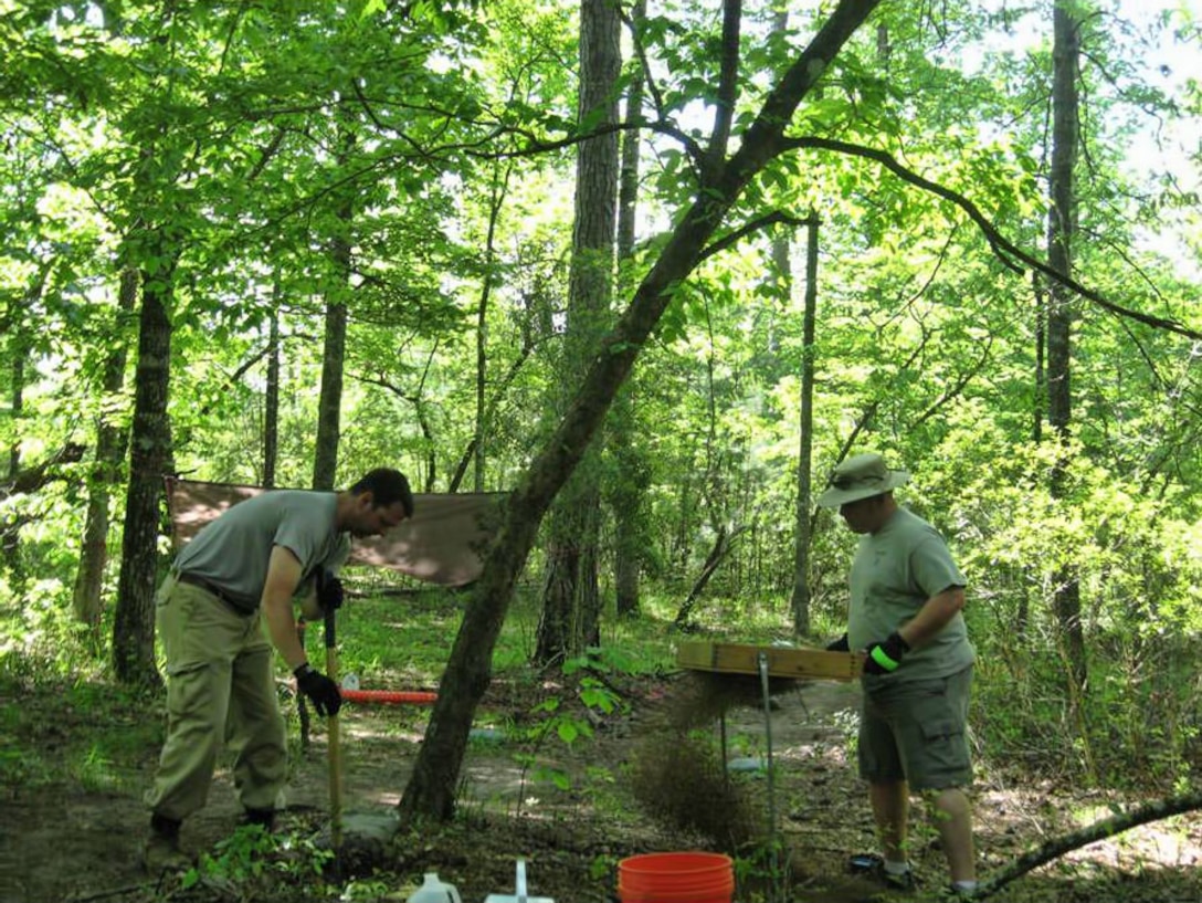 Phase I archaeological survey methodology, shovel testing, aboard Marine Corps Base Camp Lejeune, N.C.