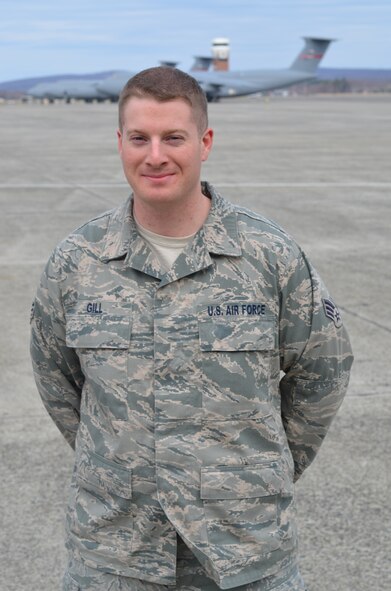 “I enlisted when I was 18,” SrA. Gill said. “My grandfather was a loadmaster on the 141 Starlifter and wanted to follow in his footsteps.” When Gill left active duty and moved back home to Connecticut, he began hunting for a full time position at Westover. “I didn’t want to be completely out of the military,” Gill said. “I came onboard as a full time ART last August.” Jumping from the KC-135 to working on C-5s, Airman Gill remarked that there really isn’t much of a difference from a hydraulic point of view. “It’s a much larger aircraft so you expect more systems to have to keep up with and a lot more to work on hydraulically,” Gill said.