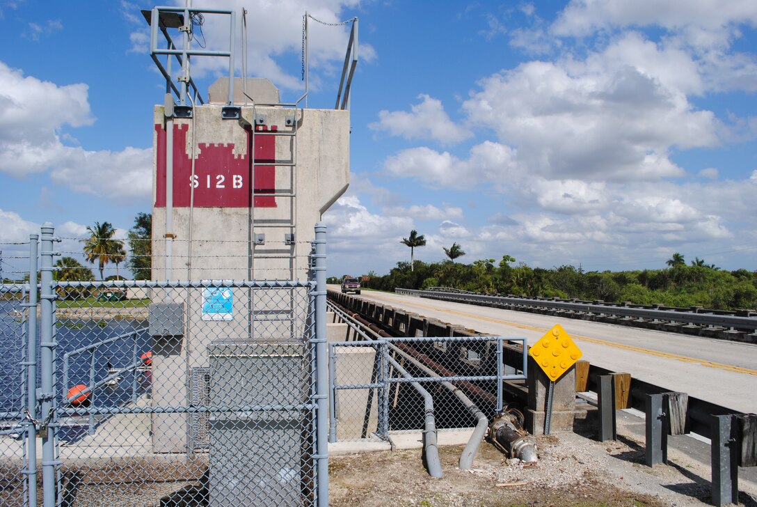 Operation of the so-called “S-12” structures near the Tamiami Trail was one of the topics of discussion during a multi-agency meeting held April 23.  Jacksonville District facilitated the meeting to discuss wet weather events from 2012, and what lessons could be applied to the 2013 wet season. 