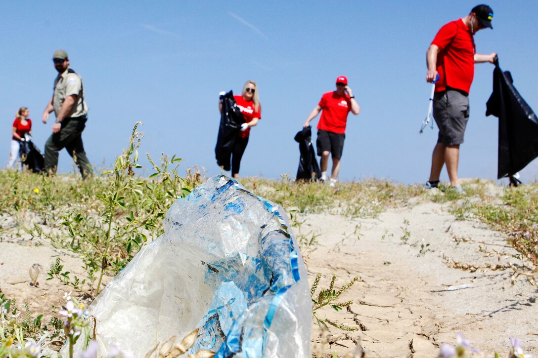 Approximately 50 Keller Williams employees of San Clemente and Escondido North County donated their annual Renew, Energize and Donate day to building picnic tables and painted curbs in Santa Margarita and held a beach clean-up at Red Beach here May 9.