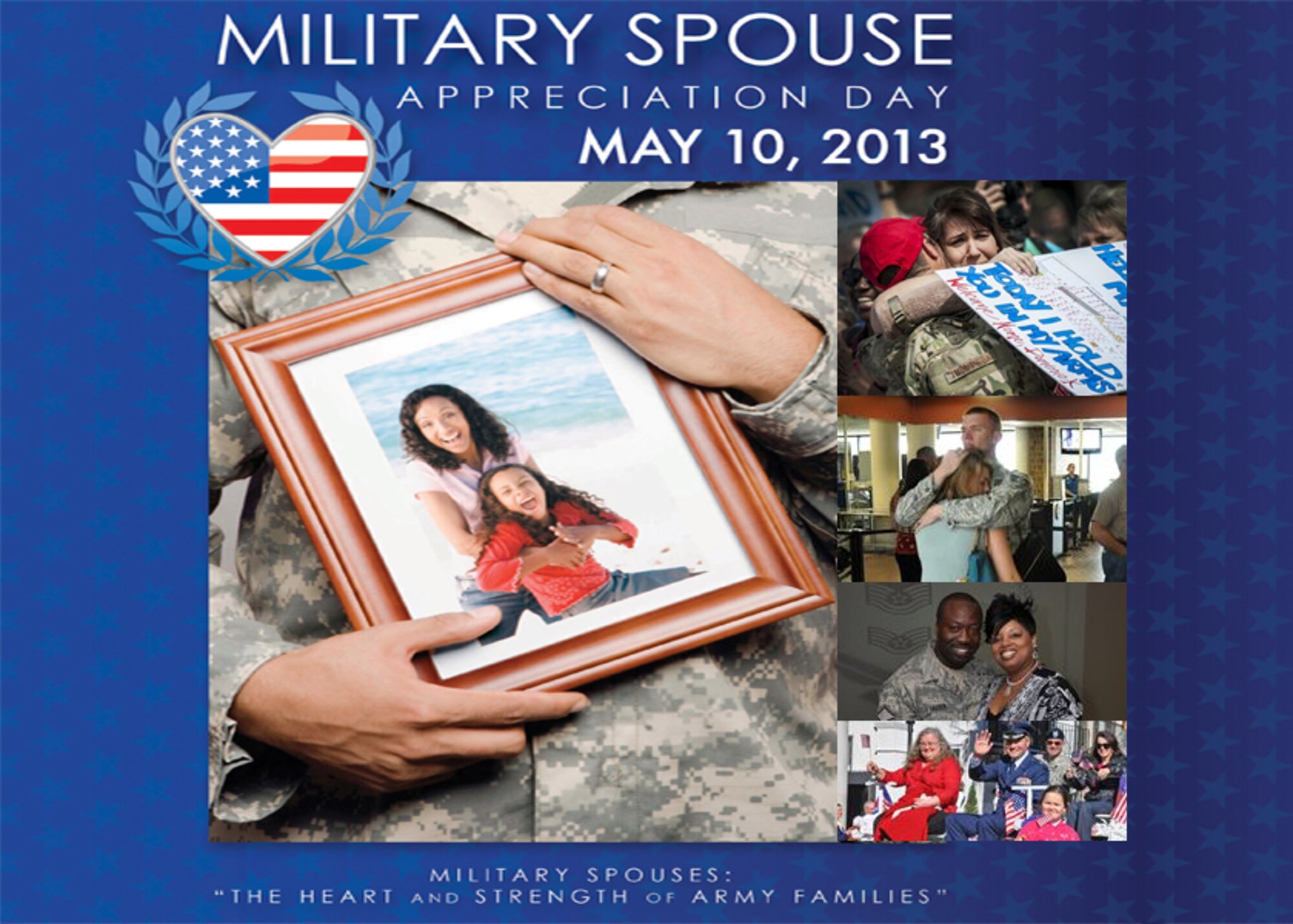 President Barack Obama has issued a proclamation declaring May 10 as Military Spouse Appreciation Day.
