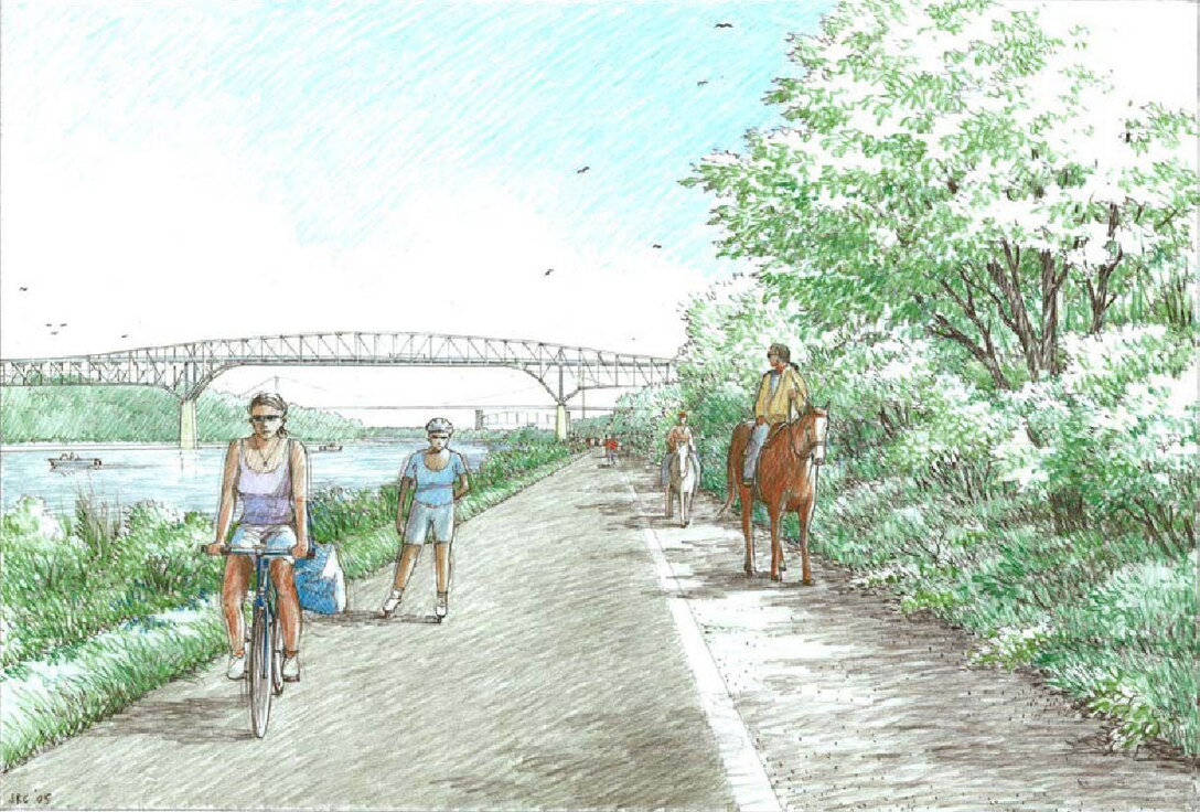 The C&D Canal Trail is the result of a previous Section 22 study that worked with Delaware and Maryland State agencies and other interested partners to investigate the potential future recreational usage of the C&D Canal for the citizens of Delaware, Maryland and the surrounding region. 