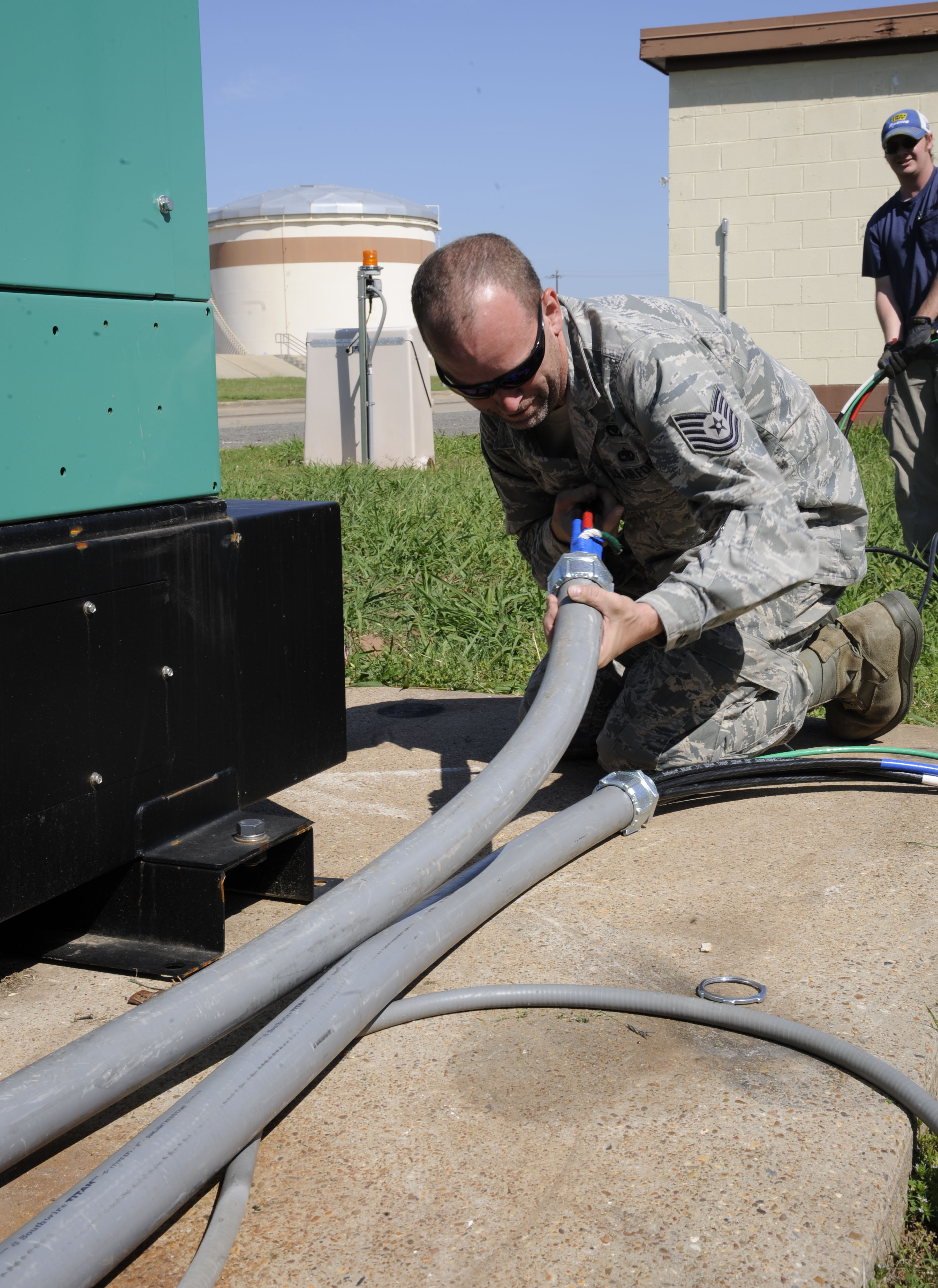 2 CES Electrical Power Production Airmen power up Barksdale > Barksdale Air Force Base > News