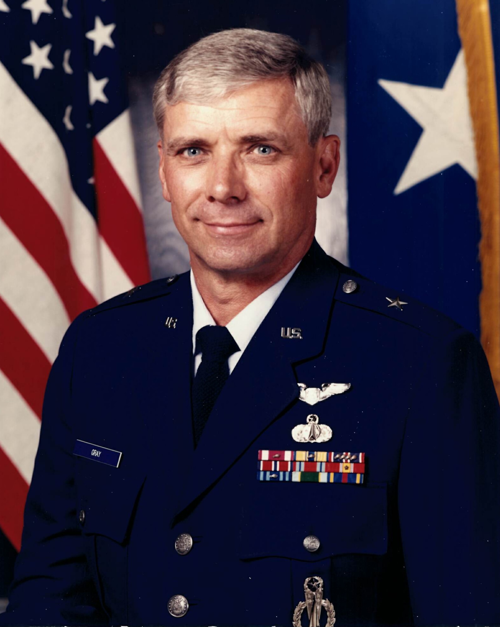 Retired Brig. Gen. Ronald Gray was the first commander of the 21st Space Wing from May 1992 to August 1993. The wing celebrated its 21st anniversary May 15, 2013. (U.S. Air Force photo)
