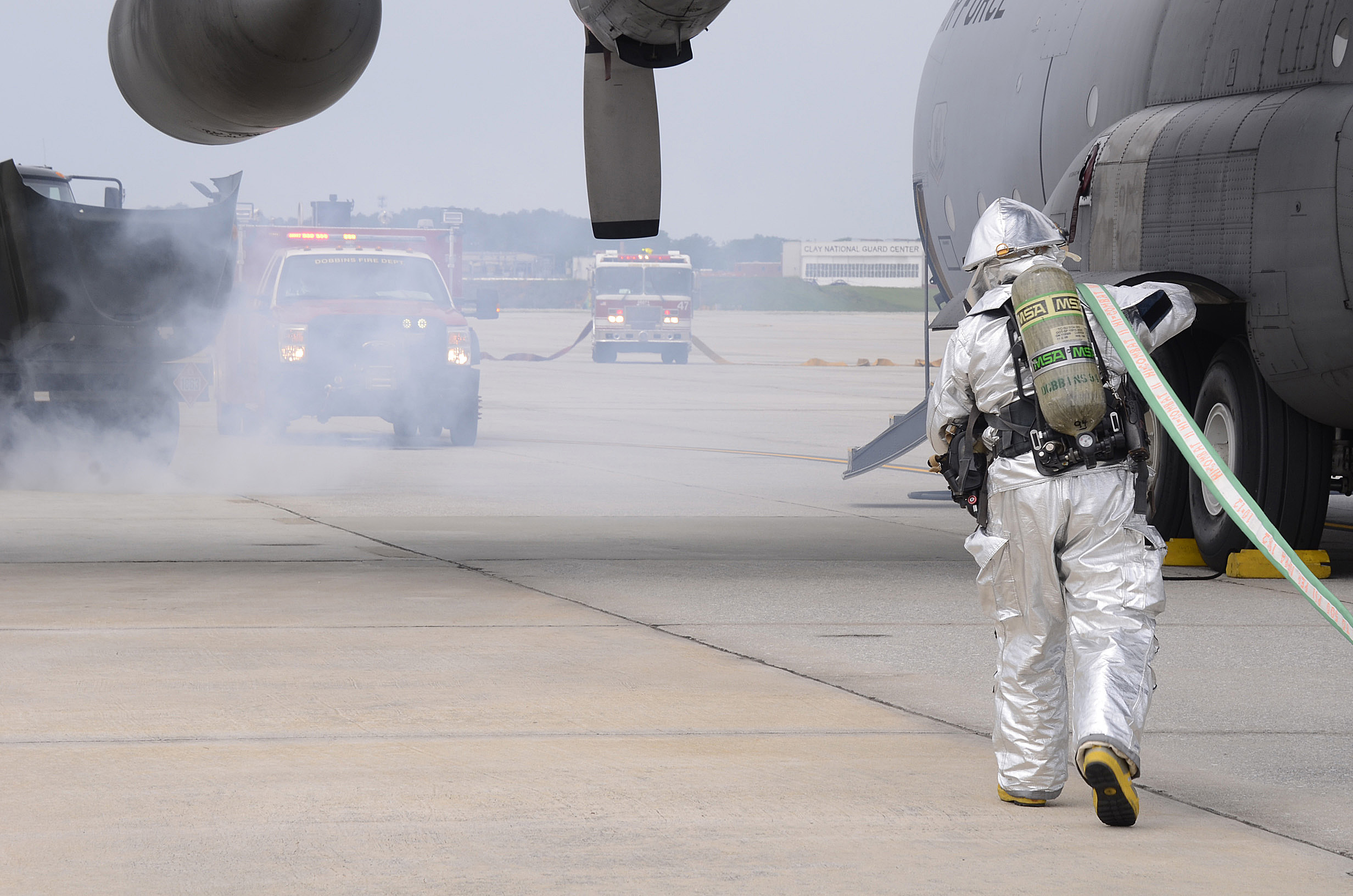 Fire department responds