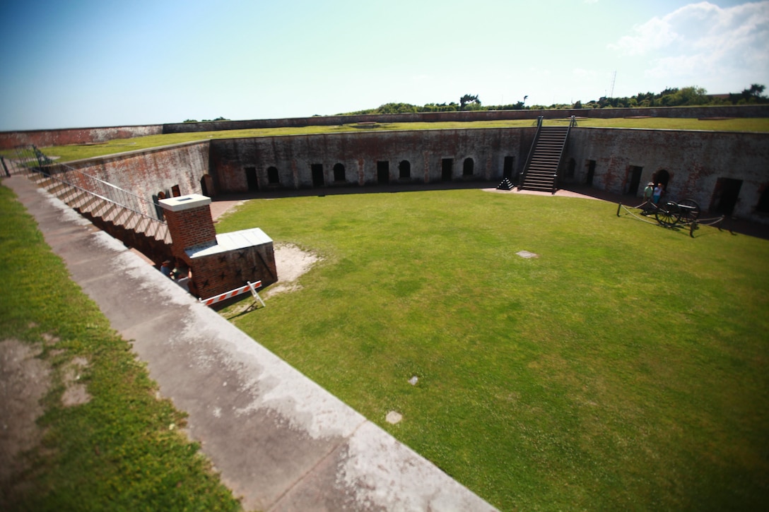 Fort Macon State Park is the second oldest and one of the most visited state parks in North Carolina. The fort was occupied during the Civil War, Spanish-American War and World War II.