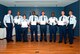 Six Team Tyndall technical sergeants graduated from the Airey Non-commissioned Officer Academy during a ceremony May 16. (U.S. Air Force photo by Lisa Norman)