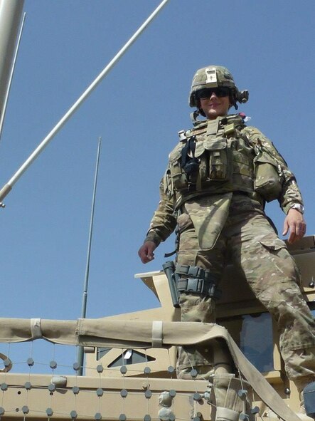 Staff Sgt. Sarah Woods, 6th Medical Operations Squadron medic, deployed to Afghanistan in 2012. (Courtesy photo)