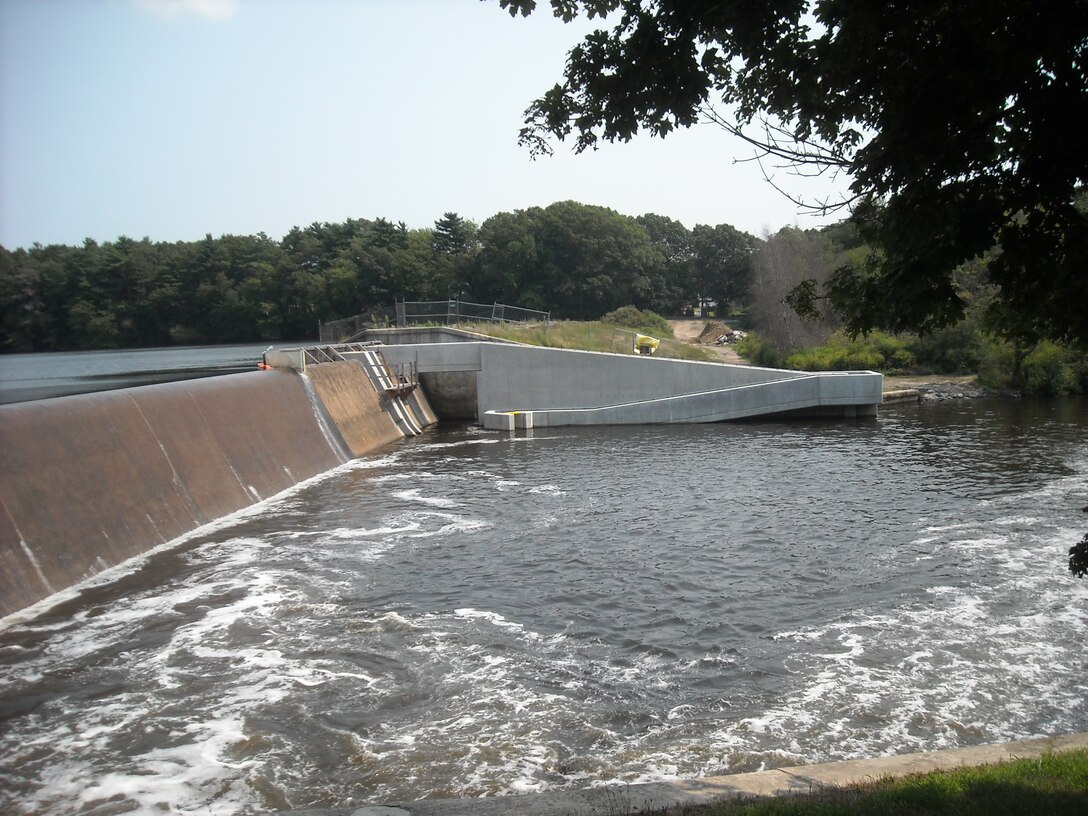 Turner Reservoir Dam is the third of three dams and is part of the Ten Mile River Aquatic Ecosystem Restoration Project, which will restore anadromous fish migration to the lower Ten Mile River. (Photo courtesy Keith Gonsalves, Ten Mile River Watershed Group)