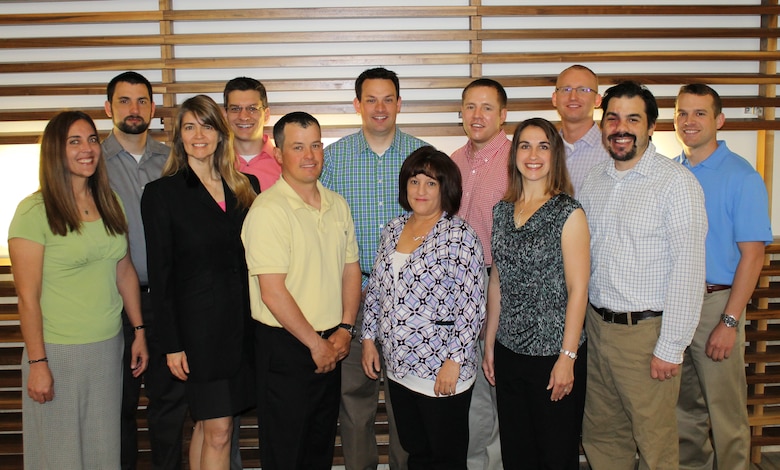 Members of the 2013 Leadership Development Class Front Row: Eileen Williamson, Candace Akins, Trinity Houska, Joslyn Gantt, Michelle Schultz, Aaron Quinn Back Row: Jonas Grundman, Sean Denning, Ryan Buckley, Jake Wiegmann, Brandon Sellers, Josh Melliger