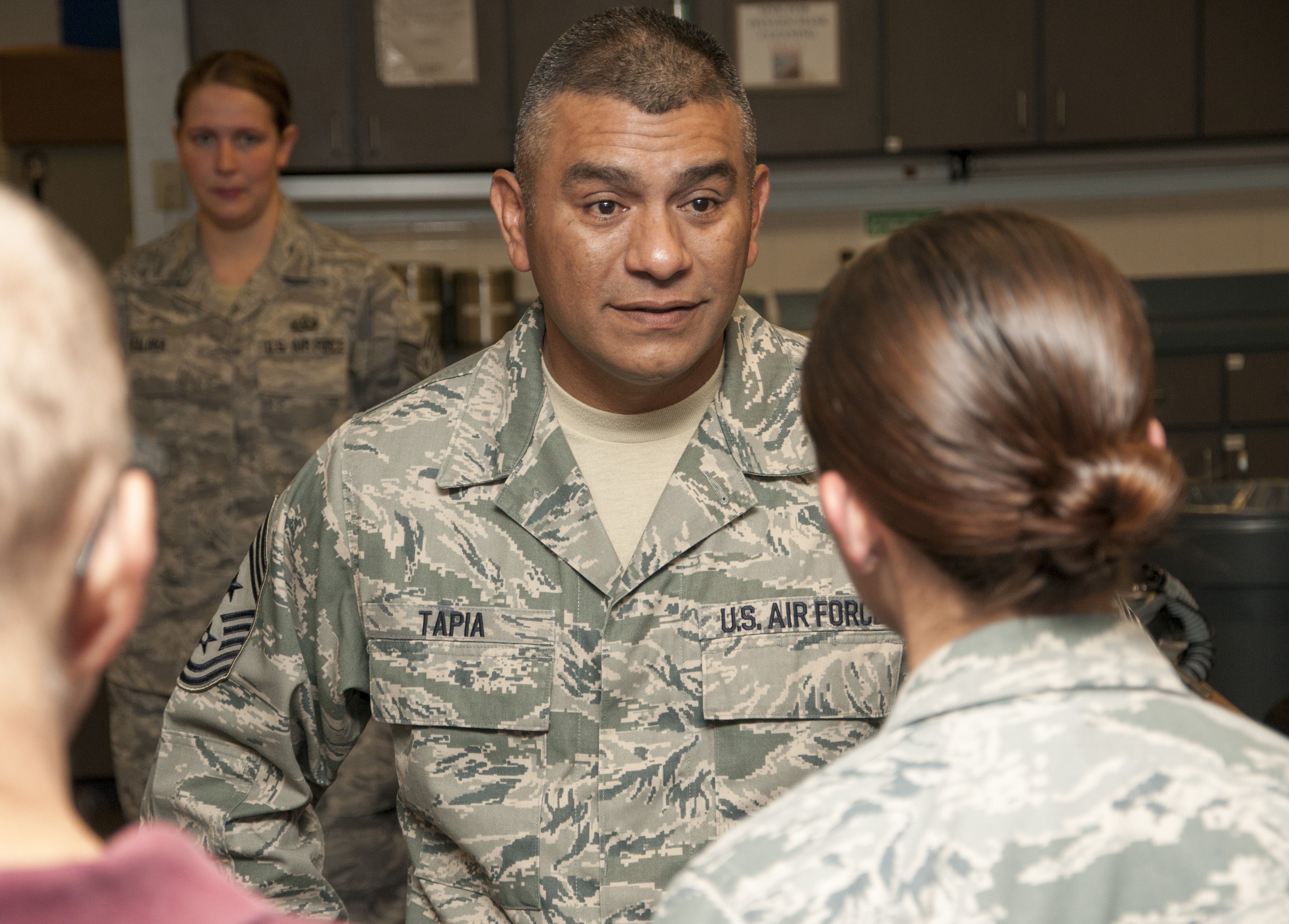 AETC command chief visits Laughlin