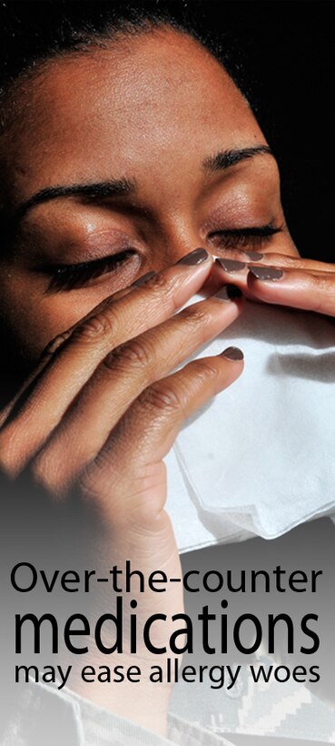 Over-the-counter medications may ease allergy woes