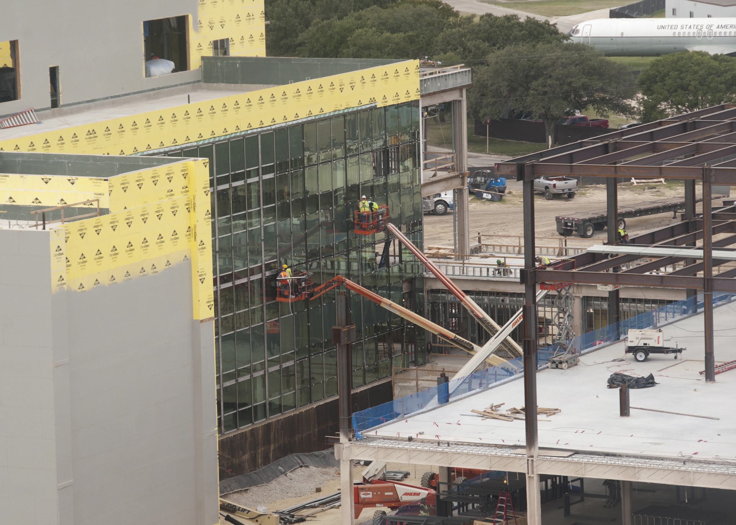 New Wilford Hall Phase 1, near completion > Air Education and Training