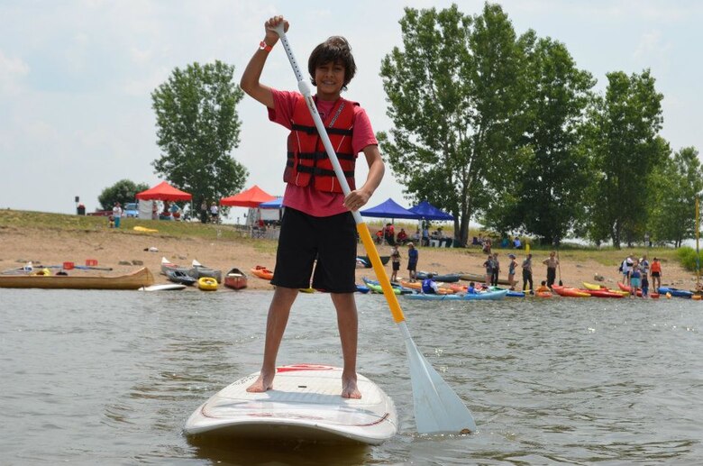 Wearing a lifejacket can be fun and it can save your life! (Photo by St. Louis District, U.S. Army Corps of Engineers)