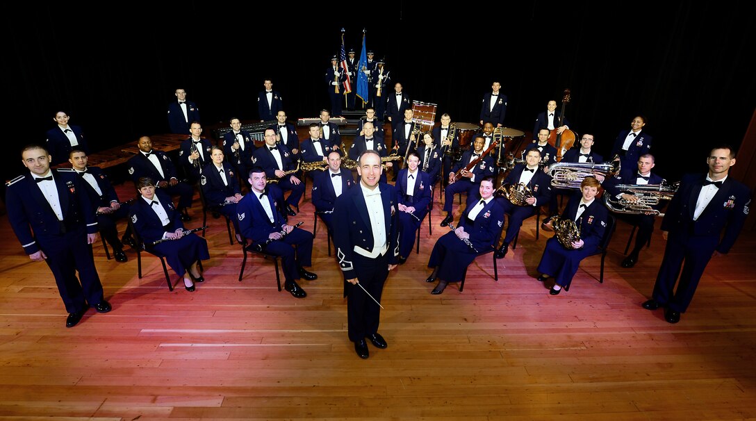 One of the United States most respected wind ensembles, the Concert Band thrills thousands of audience members each year with a display of Air Force excellence.