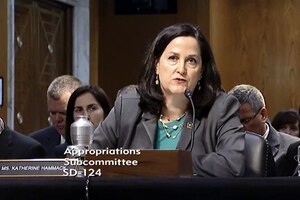 The Army needs another round of Base Realignment and Closure, said Katherine Hammack, the assistant secretary of the Army for Installations, Energy and Environment, speaking May 15, 2013, before the Senate Appropriations Committee, subcommittee on military construction, veterans affairs and related agencies. (Senate Appropriations Committee photo/Released)