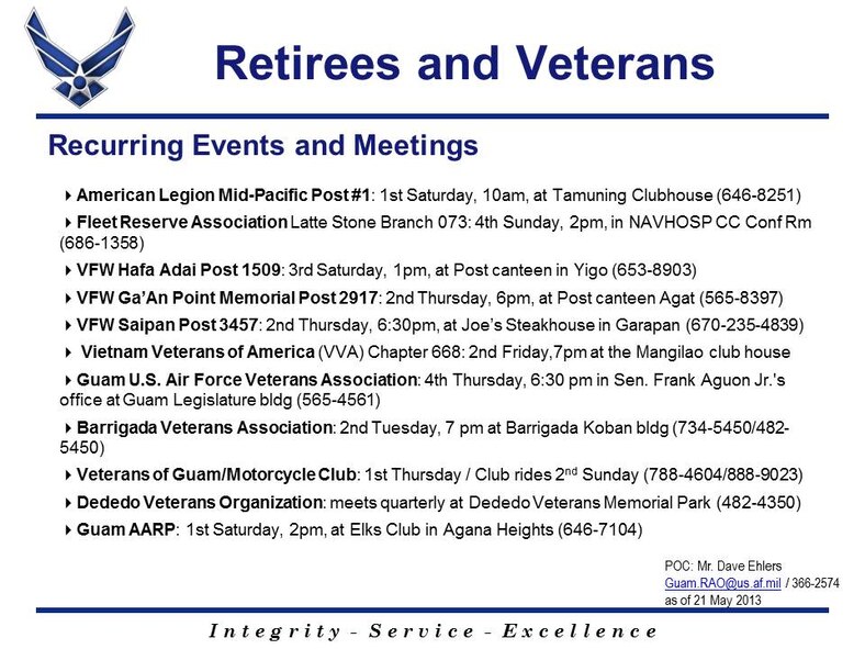 130523-Recurring Mtg-VetOrgs