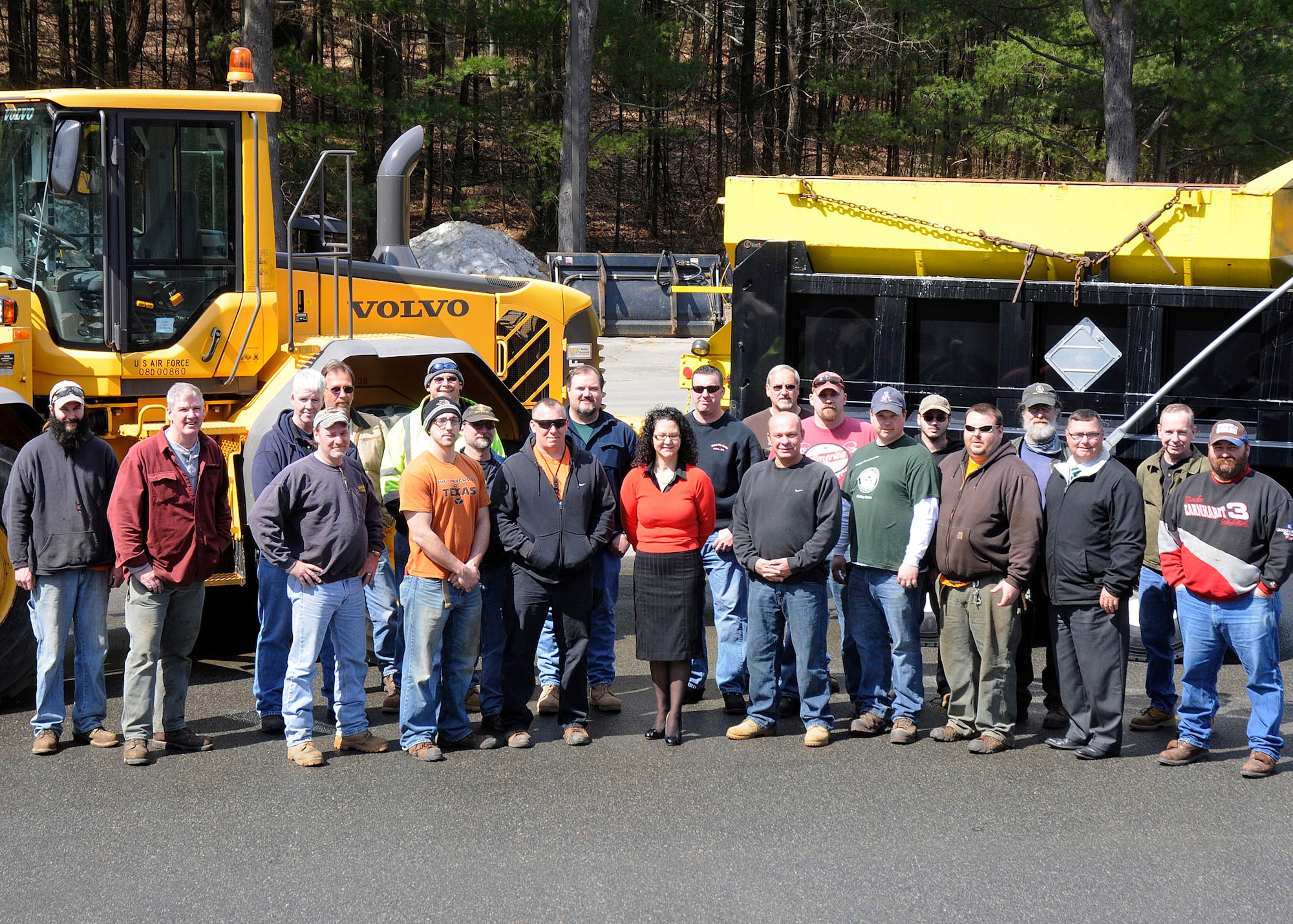 Spirit Above and Beyond: Snow and Ice Control Team, 66th Air Base group, Civil Engineering